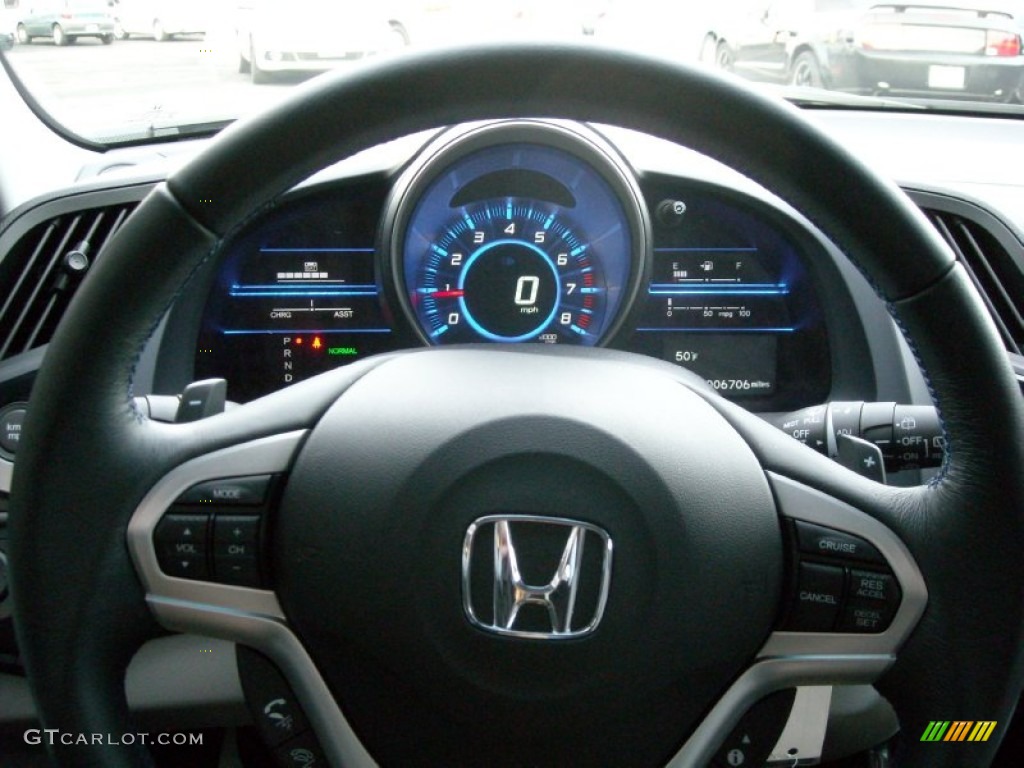 2011 Honda CR-Z EX Sport Hybrid Gauges Photo #74405016