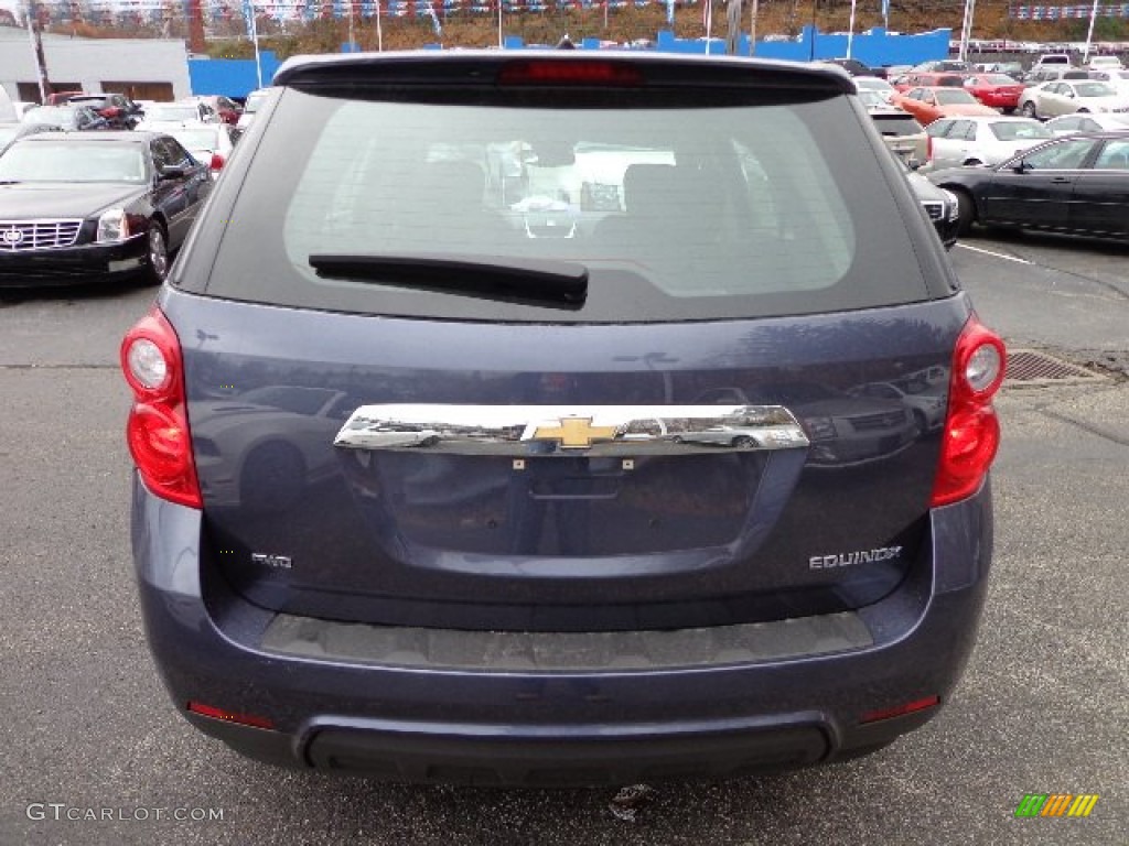 2013 Equinox LS AWD - Atlantis Blue Metallic / Jet Black photo #3