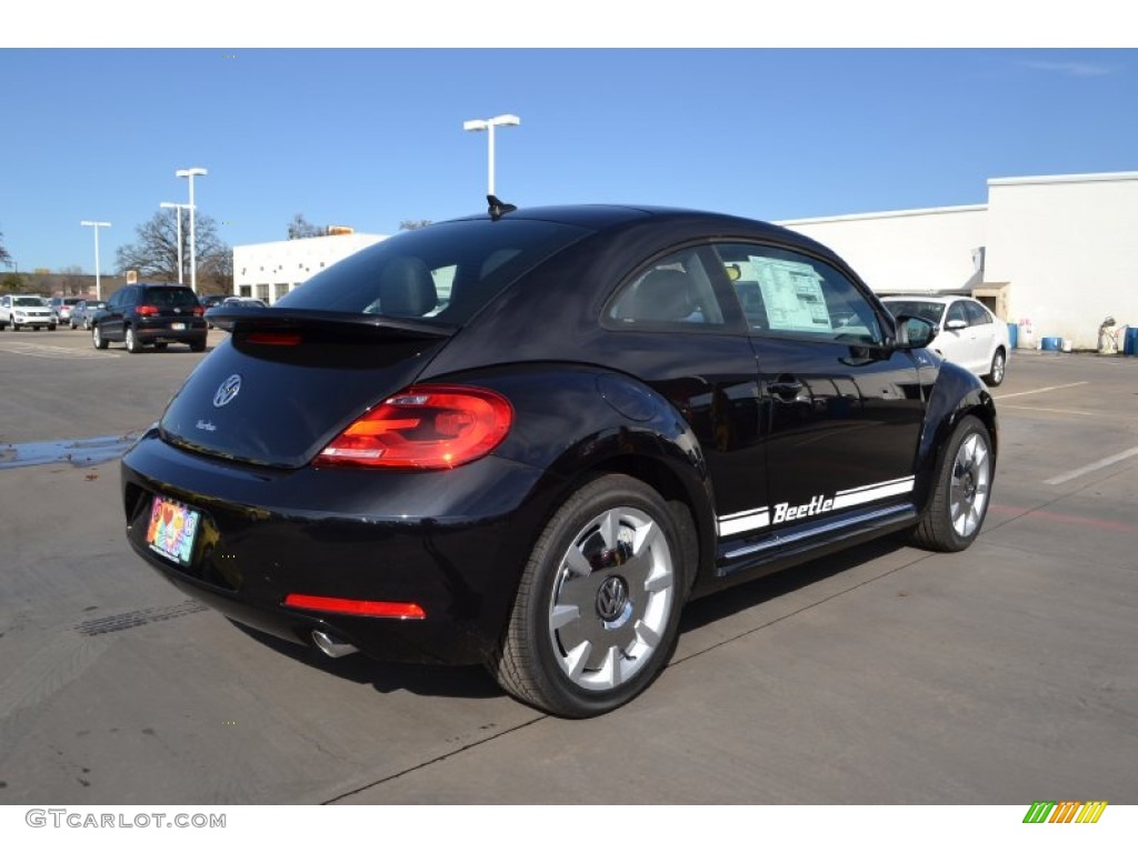 Deep Black Pearl Metallic 2013 Volkswagen Beetle Turbo Fender Edition Exterior Photo #74405839