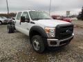 Oxford White 2013 Ford F550 Super Duty XL Crew Cab Chassis 4x4 Exterior