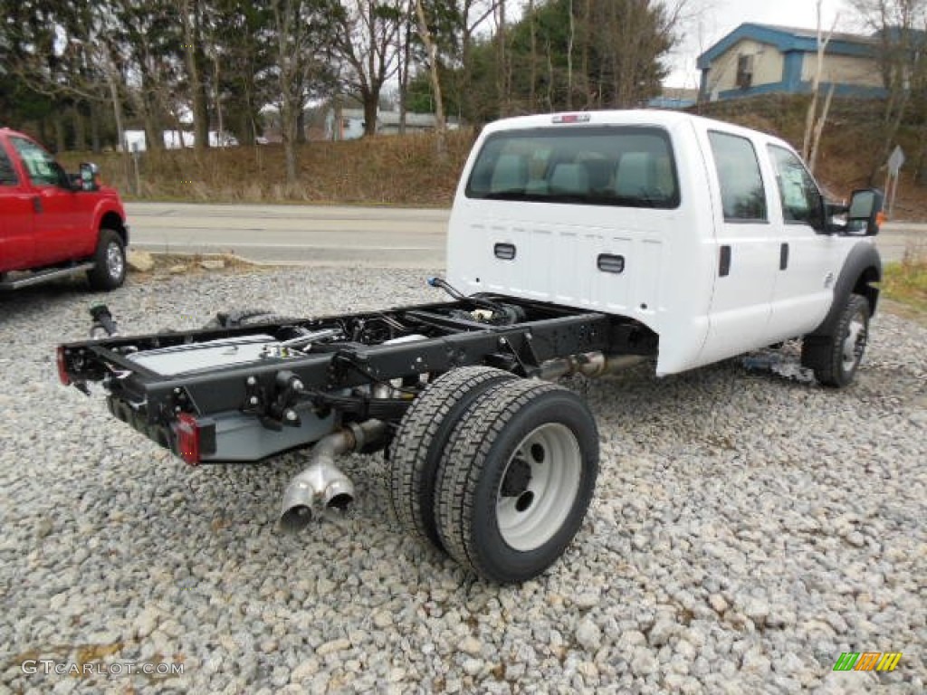 Oxford White 2013 Ford F550 Super Duty XL Crew Cab Chassis 4x4 Exterior Photo #74406358
