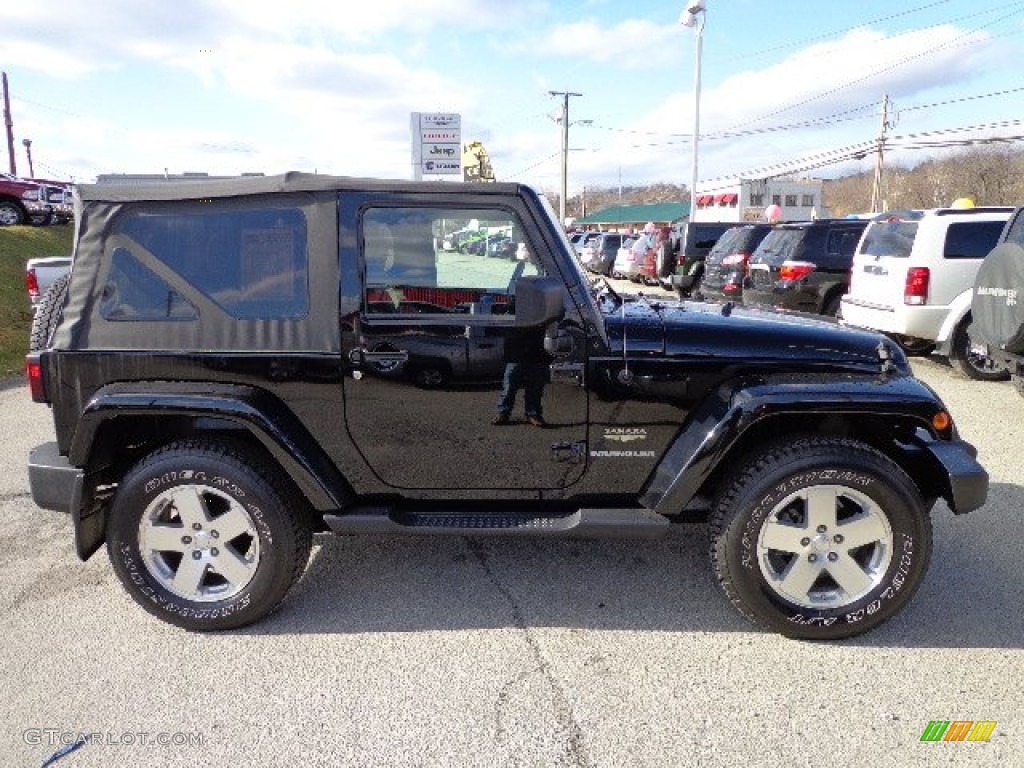 Black 2009 Jeep Wrangler Sahara 4x4 Exterior Photo #74406434
