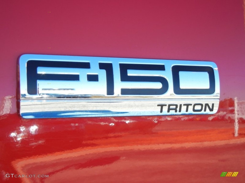 2005 F150 STX Regular Cab Flareside - Bright Red / Medium Flint Grey photo #11