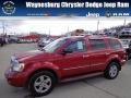 2008 Inferno Red Crystal Pearl Dodge Durango Limited 4x4  photo #1