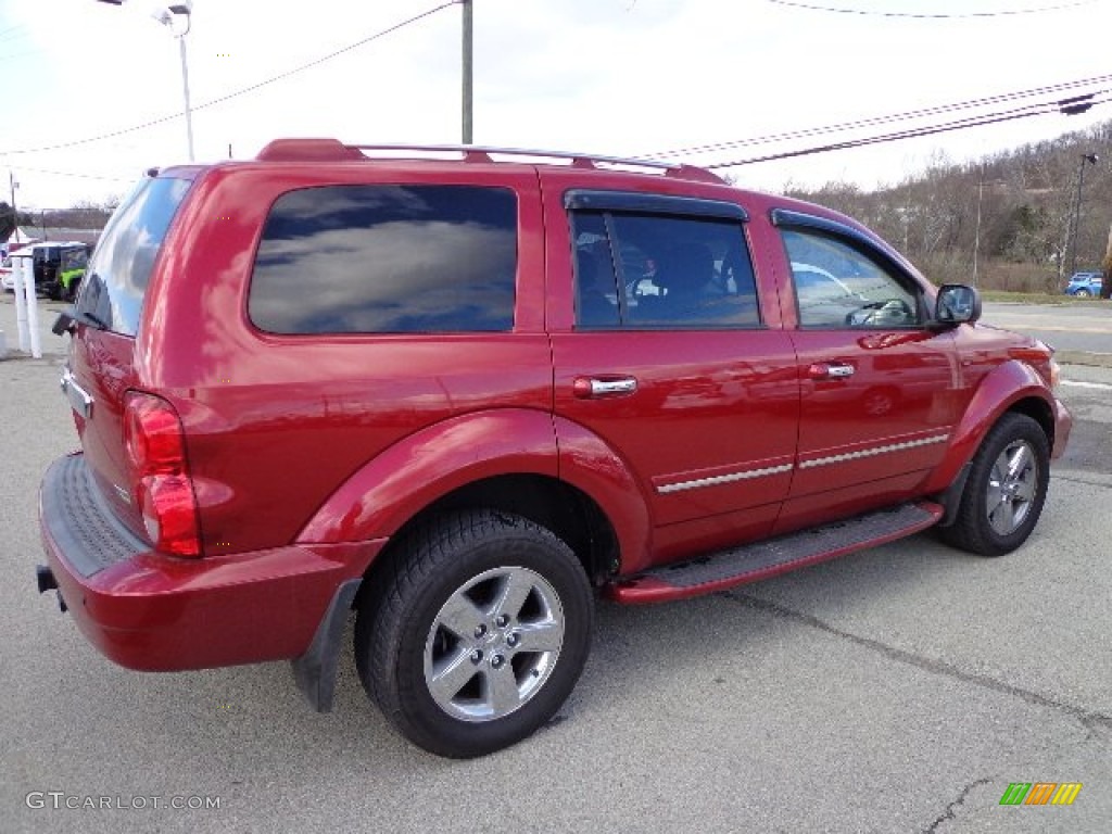 Inferno Red Crystal Pearl 2008 Dodge Durango Limited 4x4 Exterior Photo #74406867