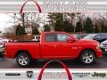 Flame Red 2013 Ram 1500 Sport Quad Cab 4x4