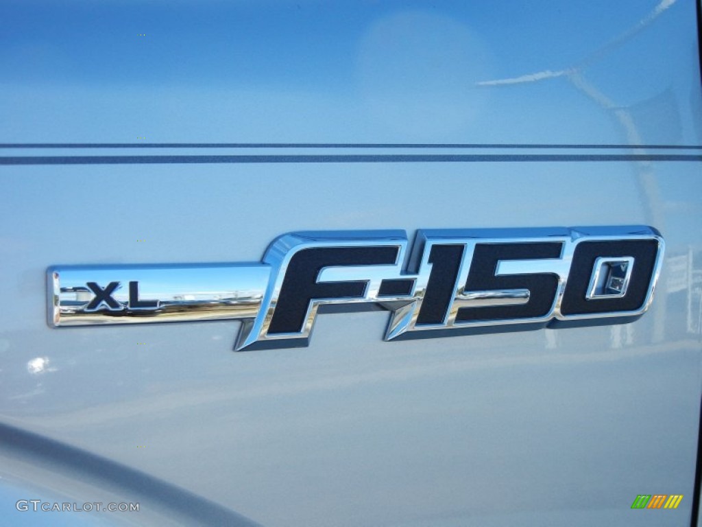 2013 F150 XL Regular Cab - Ingot Silver Metallic / Steel Gray photo #4