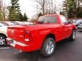 2013 Flame Red Ram 1500 Express Regular Cab 4x4  photo #3