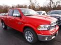 Flame Red 2013 Ram 1500 Laramie Quad Cab 4x4 Exterior