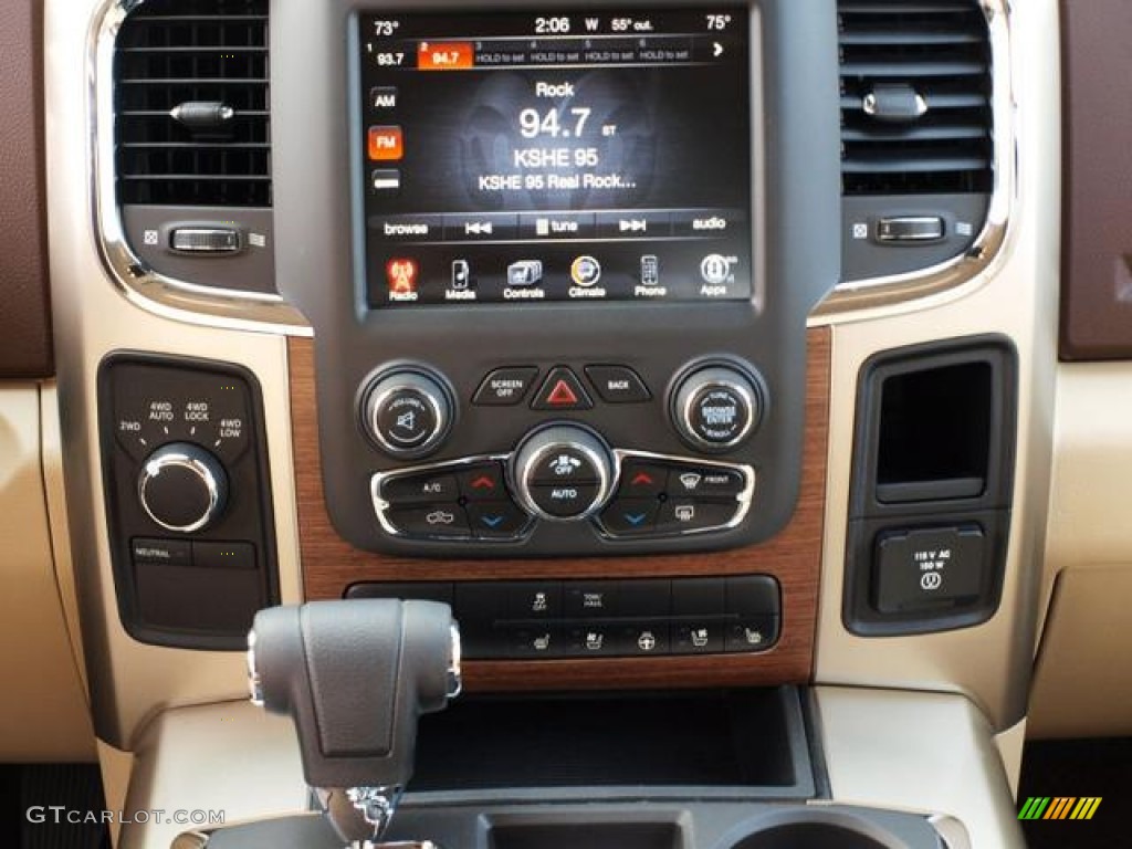 2013 Ram 1500 Laramie Quad Cab 4x4 Controls Photo #74407816