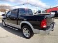 2012 Black Dodge Ram 1500 Laramie Crew Cab 4x4  photo #3