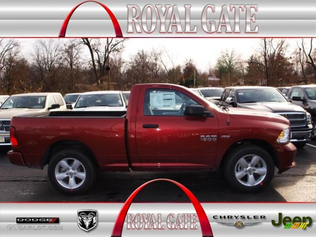 Deep Cherry Red Pearl Ram 1500