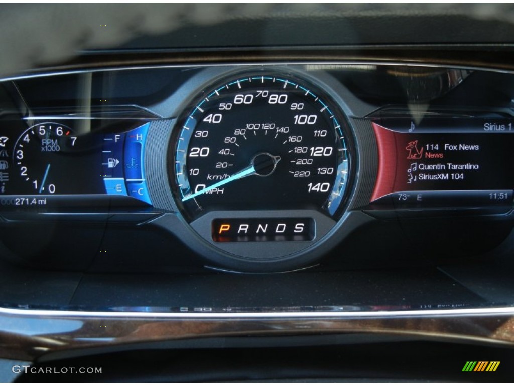 2013 Ford Taurus Limited Gauges Photo #74408176