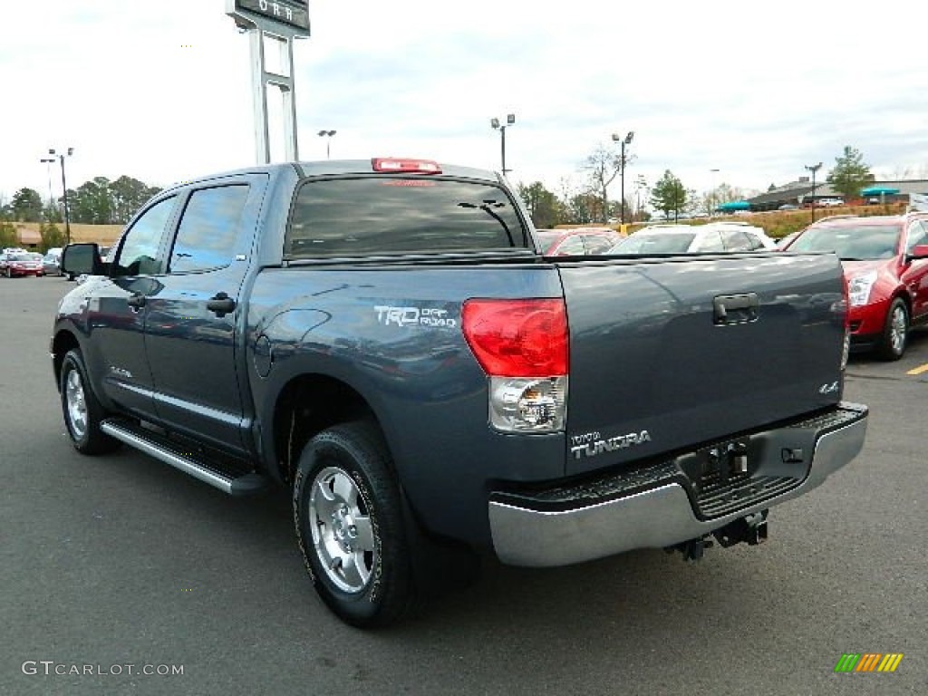 2008 Tundra TRD CrewMax 4x4 - Slate Gray Metallic / Graphite Gray photo #5