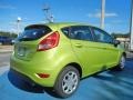 Lime Squeeze 2013 Ford Fiesta SE Hatchback Exterior