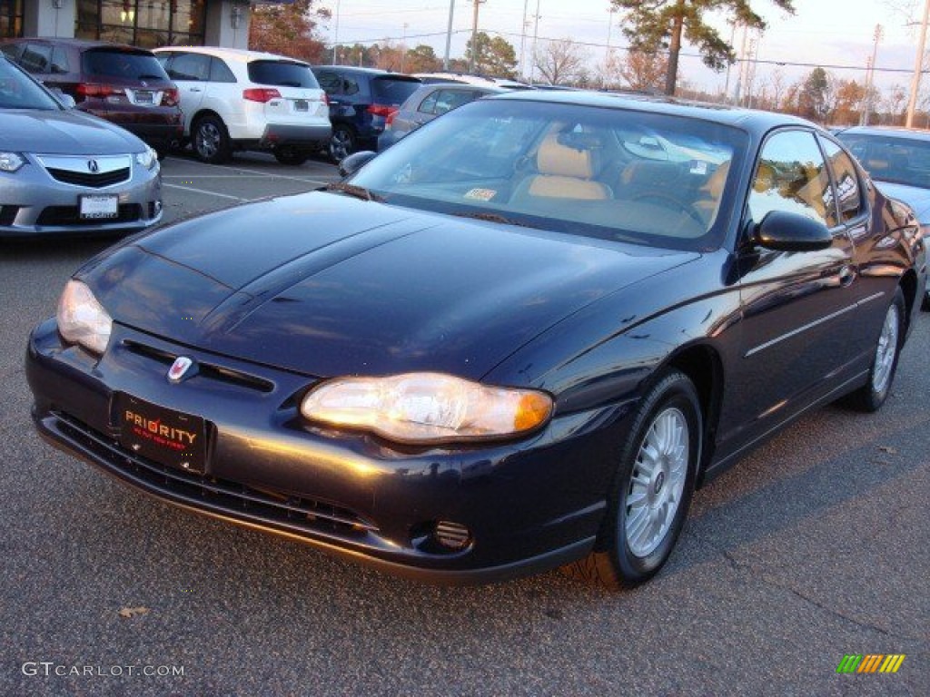 2002 Monte Carlo LS - Navy Blue Metallic / Neutral photo #9