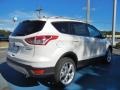 2013 White Platinum Metallic Tri-Coat Ford Escape Titanium 2.0L EcoBoost  photo #3