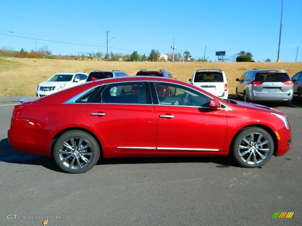 Crystal Red Tintcoat 2013 Cadillac XTS FWD Exterior Photo #74410391