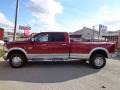 Deep Cherry Red Crystal Pearl - Ram 3500 HD Laramie Crew Cab 4x4 Dually Photo No. 2