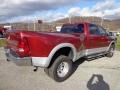 2012 Deep Cherry Red Crystal Pearl Dodge Ram 3500 HD Laramie Crew Cab 4x4 Dually  photo #5