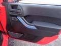 2013 Rock Lobster Red Jeep Wrangler Unlimited Sahara 4x4  photo #7