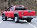2001 Aztec Red Nissan Frontier XE V6 Crew Cab  photo #3