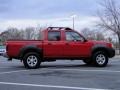 2001 Aztec Red Nissan Frontier XE V6 Crew Cab  photo #6