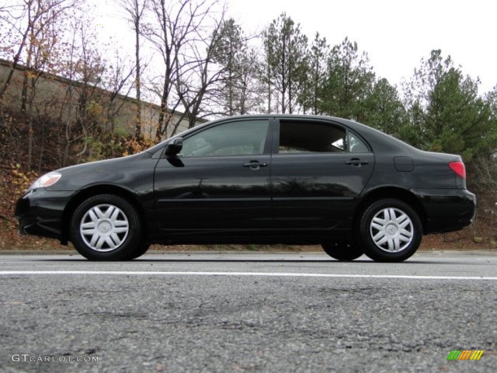 Black Sand Pearl 2008 Toyota Corolla LE Exterior Photo #74413923