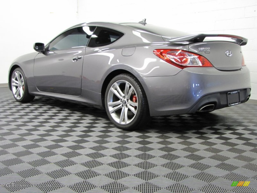 Nordschleife Gray 2010 Hyundai Genesis Coupe 2.0T Track Exterior Photo #74414170