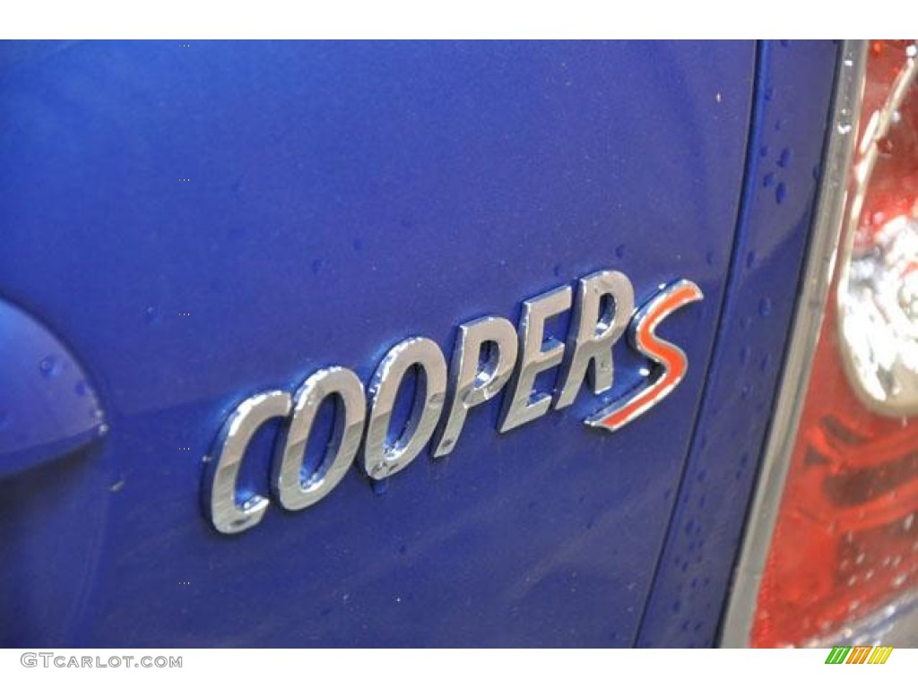 2013 Cooper S Hardtop - Lightning Blue Metallic / Carbon Black photo #17