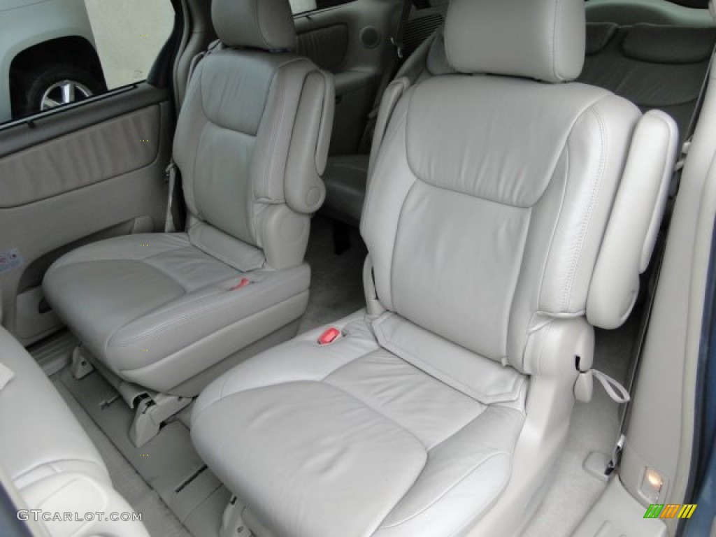 Stone Gray Interior 2004 Toyota Sienna Xle Limited Photo