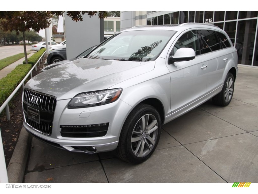 2013 Q7 3.0 TFSI quattro - Ice Silver Metallic / Limestone Gray photo #3