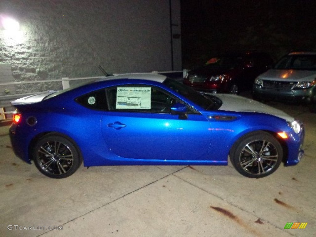 2013 BRZ Limited - WR Blue Pearl / Black Leather/Alcantara photo #5