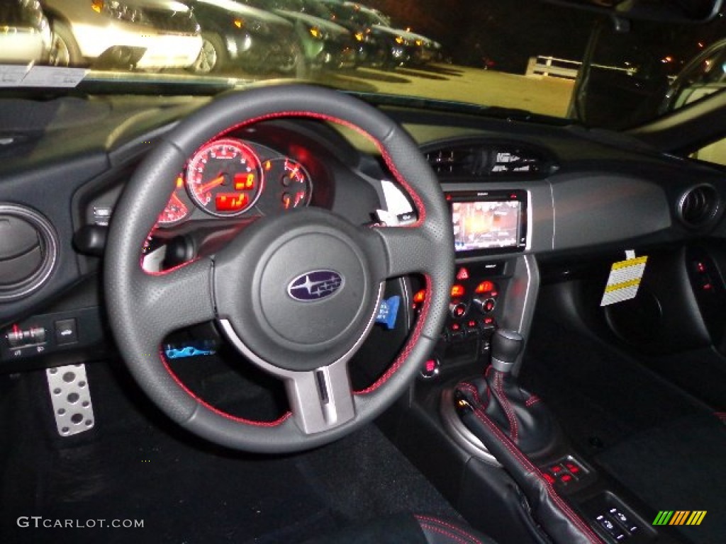 2013 Subaru BRZ Limited Black Leather/Alcantara Dashboard Photo #74415544