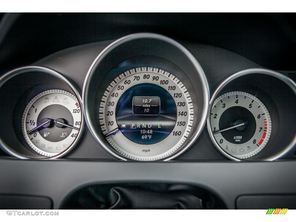 2013 Mercedes-Benz C 250 Coupe Gauges Photo #74416081