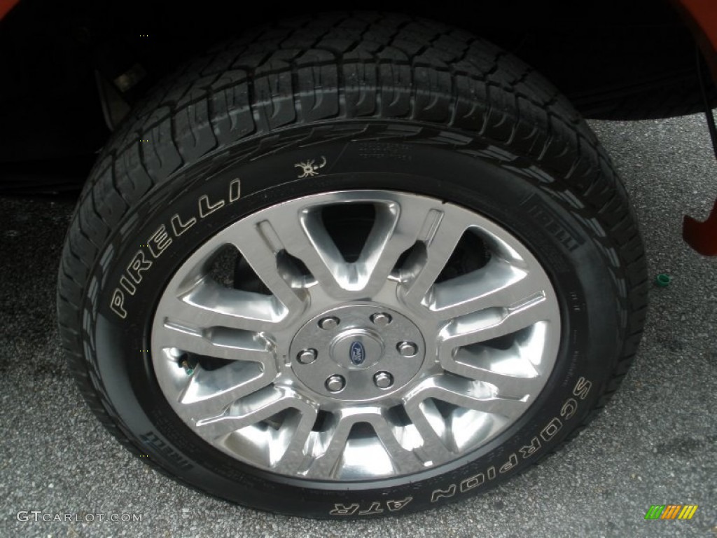 2011 Ford F150 Platinum SuperCrew 4x4 Wheel Photo #74416123