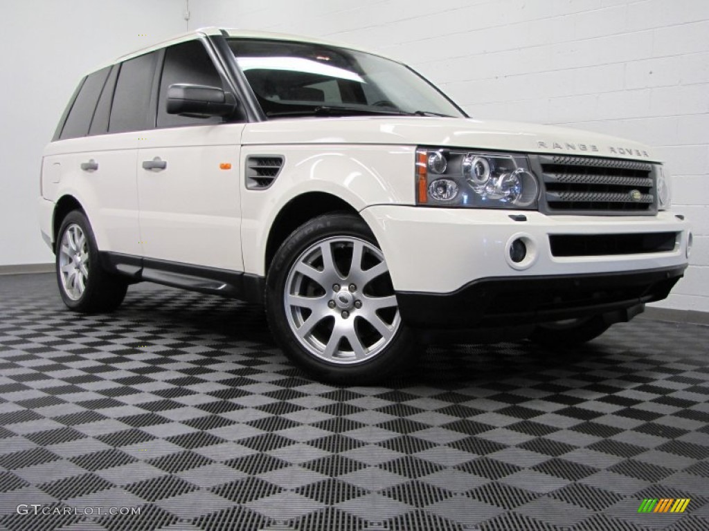 Alaska White 2008 Land Rover Range Rover Sport HSE Exterior Photo #74416630