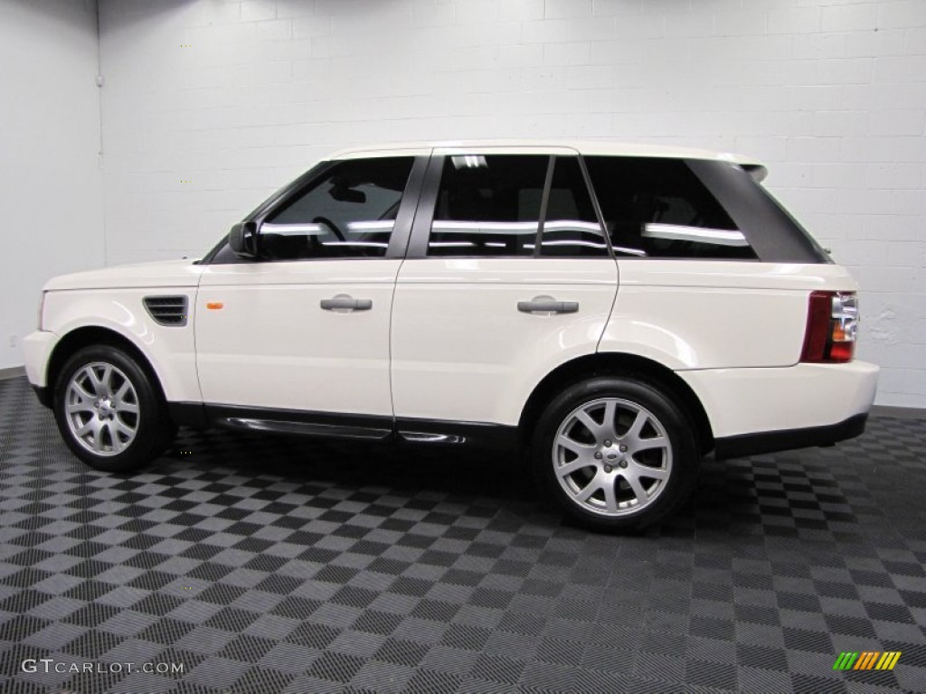 Alaska White 2008 Land Rover Range Rover Sport HSE Exterior Photo #74416735