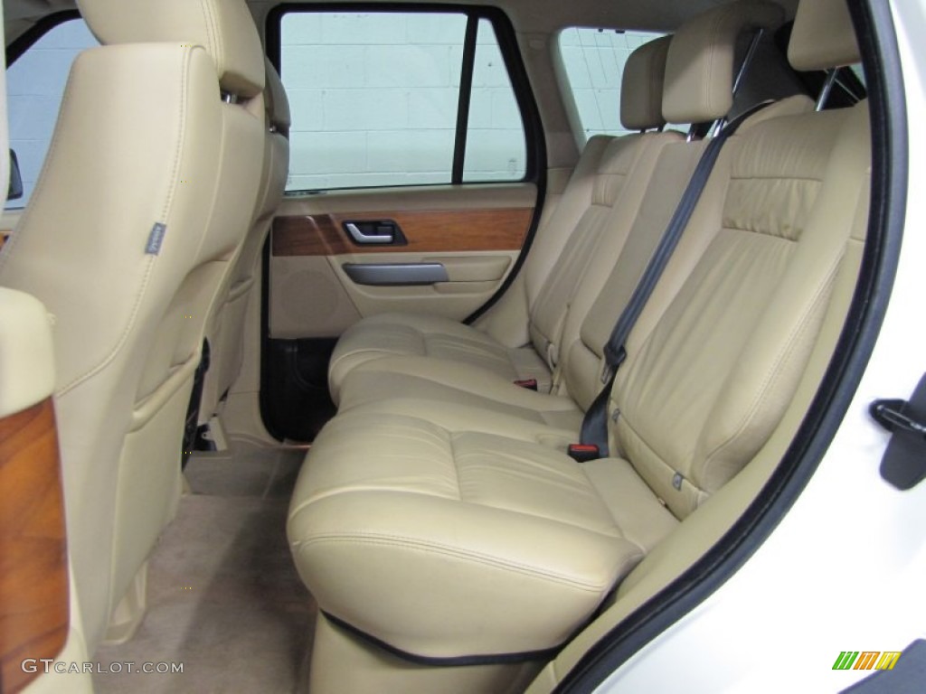 2008 Land Rover Range Rover Sport HSE Rear Seat Photo #74416816
