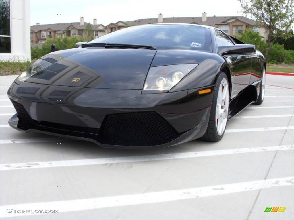 Nero Aldebaran 2008 Lamborghini Murcielago LP640 Coupe Exterior Photo #7441690