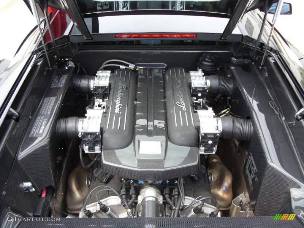2008 Lamborghini Murcielago LP640 Coupe 6.5 Liter DOHC 48-Valve VVT V12 Engine Photo #7441735