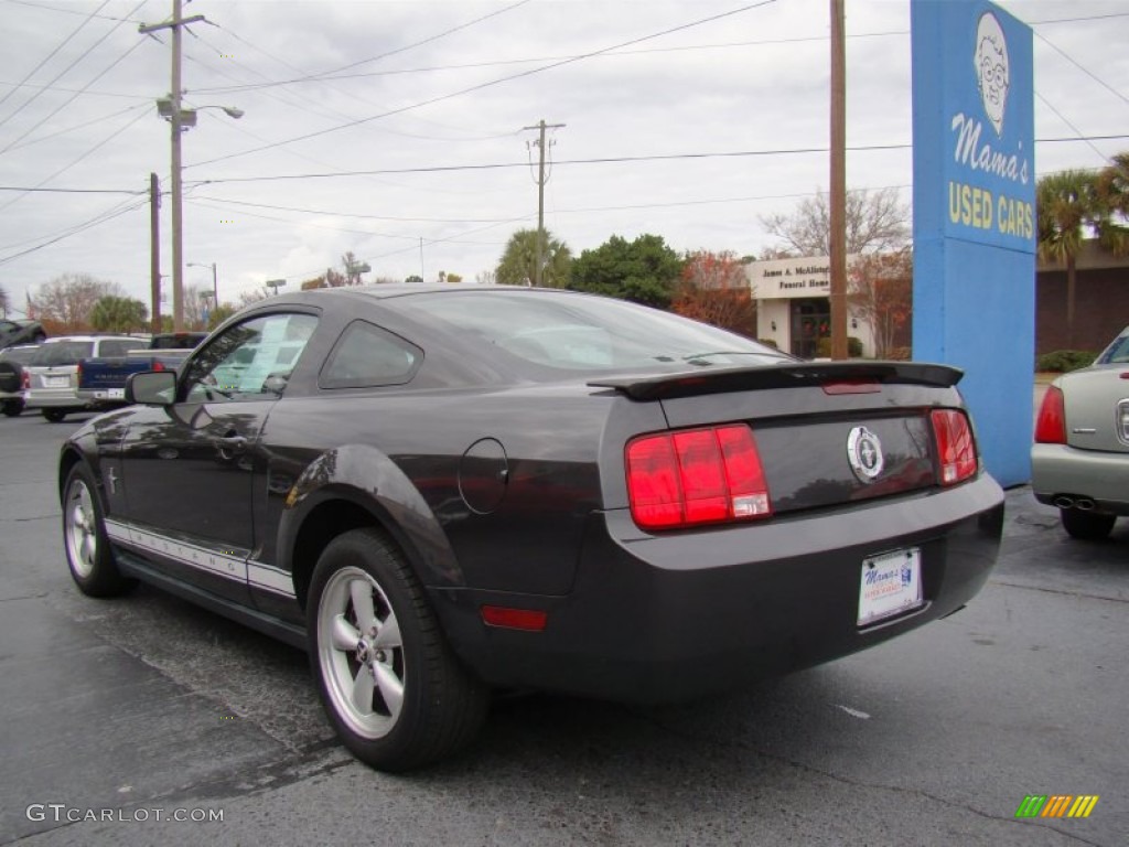 2007 Mustang V6 Deluxe Coupe - Alloy Metallic / Dark Charcoal photo #7