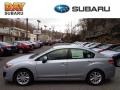 2013 Ice Silver Metallic Subaru Impreza 2.0i Premium 4 Door  photo #1