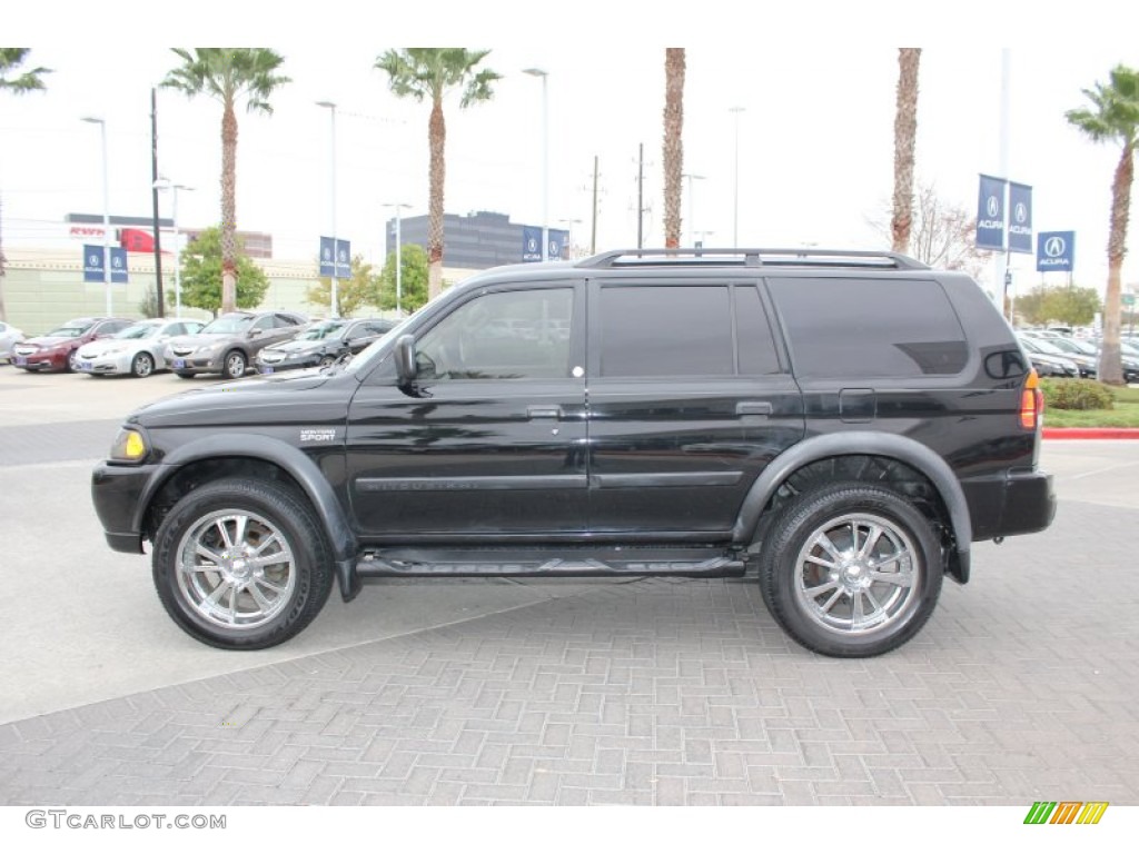 Solano Black Pearl 2003 Mitsubishi Montero Sport LS Exterior Photo #74417816