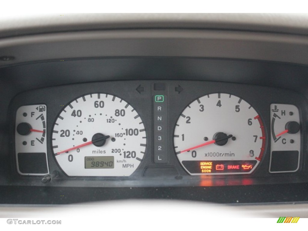 2003 Mitsubishi Montero Sport LS Gauges Photos
