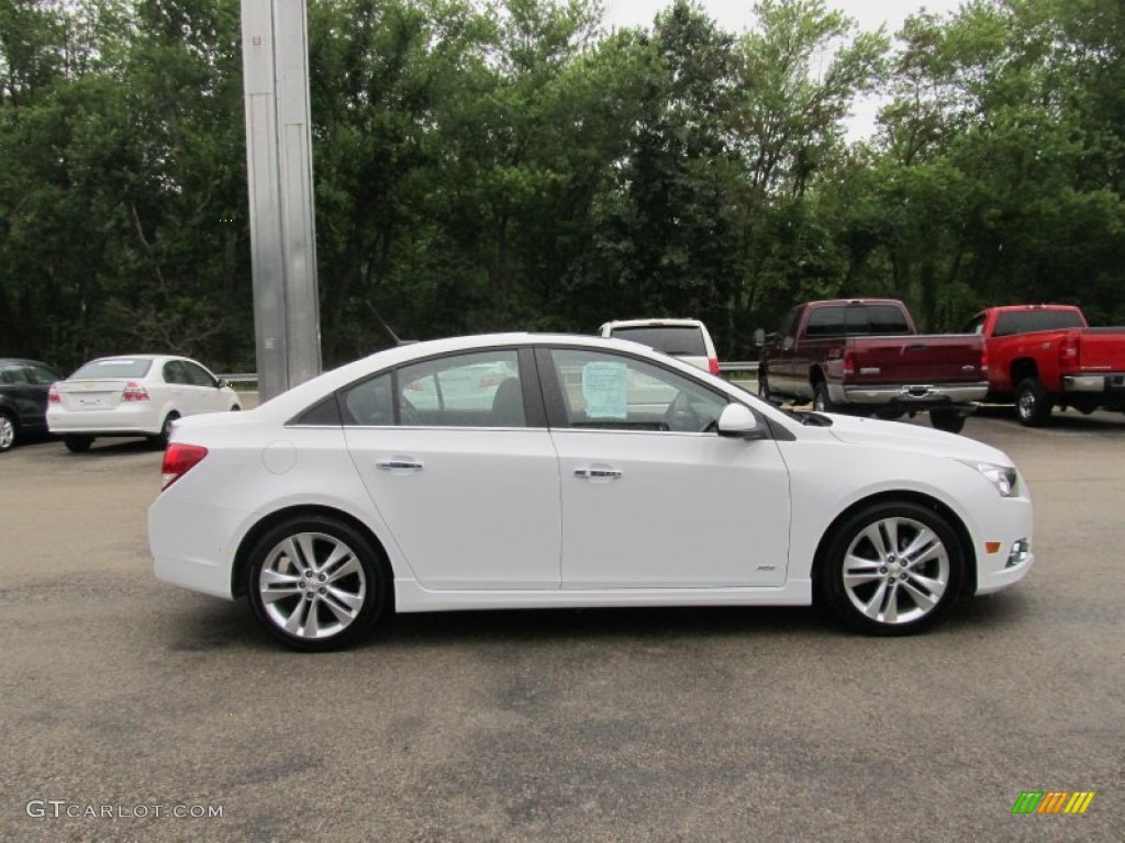 Summit White 2012 Chevrolet Cruze LTZ/RS Exterior Photo #74418616