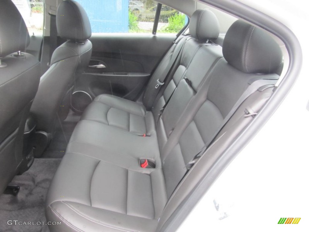 Jet Black Interior 2012 Chevrolet Cruze LTZ/RS Photo #74418730