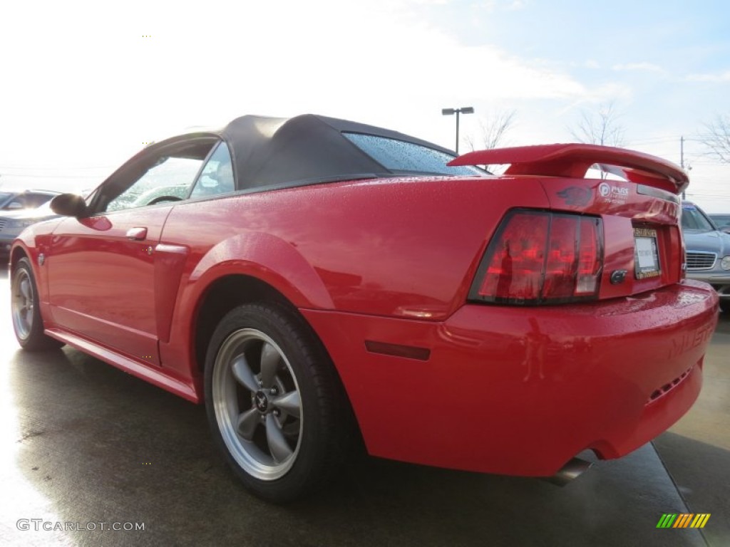 2004 Mustang GT Convertible - Torch Red / Dark Charcoal photo #2