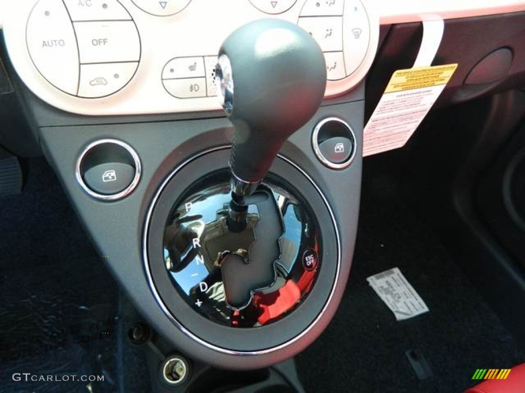 2013 Fiat 500 c cabrio Lounge 6 Speed Automatic Transmission Photo #74419804