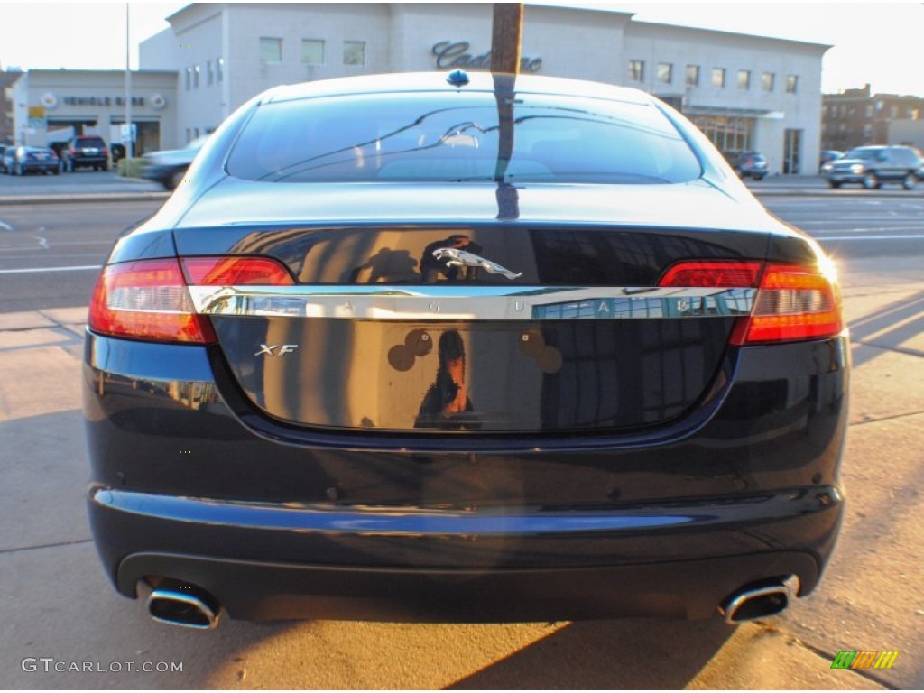 2010 XF Sport Sedan - Indigo Blue Metallic / Barley photo #5